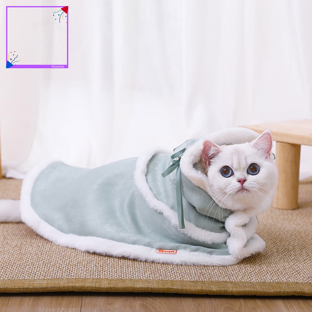 Áo Choàng Giữ Ấm Đa Năng Thân Thiện Với Da Thời Trang Mùa Đông Cho Thú Cưng