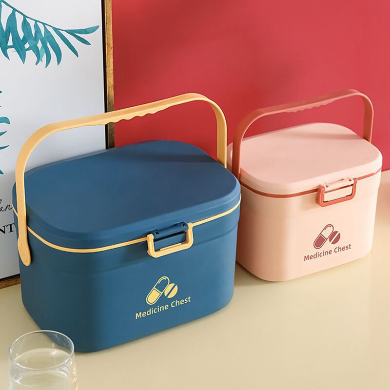 Hộp Đựng Thuốc Sơ Cứu Khẩn Cấp Đa Năng Tiện Dụng Cho Gia Đình