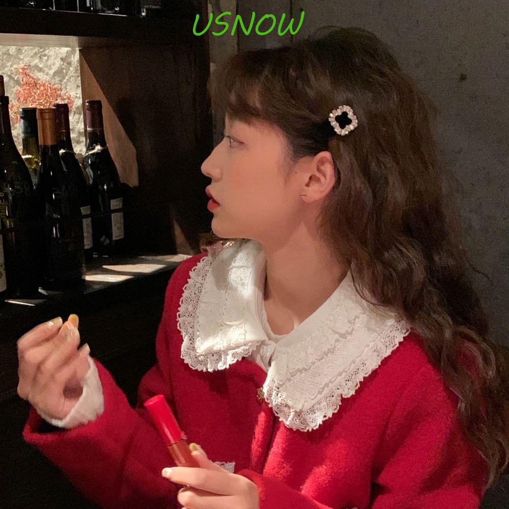 Kẹp Tóc Hình Trái Tim Phong Cách Vintage Thanh Lịch Cho Nữ|Kẹp Tóc Hình Chiếc Nơ Xinh Xắn Cho Nữ