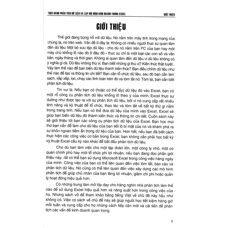 Sách - Thực Hành Phân Tích Dữ Liệu Và Lập Mô Hình Kinh Doanh Trong Excel - STK