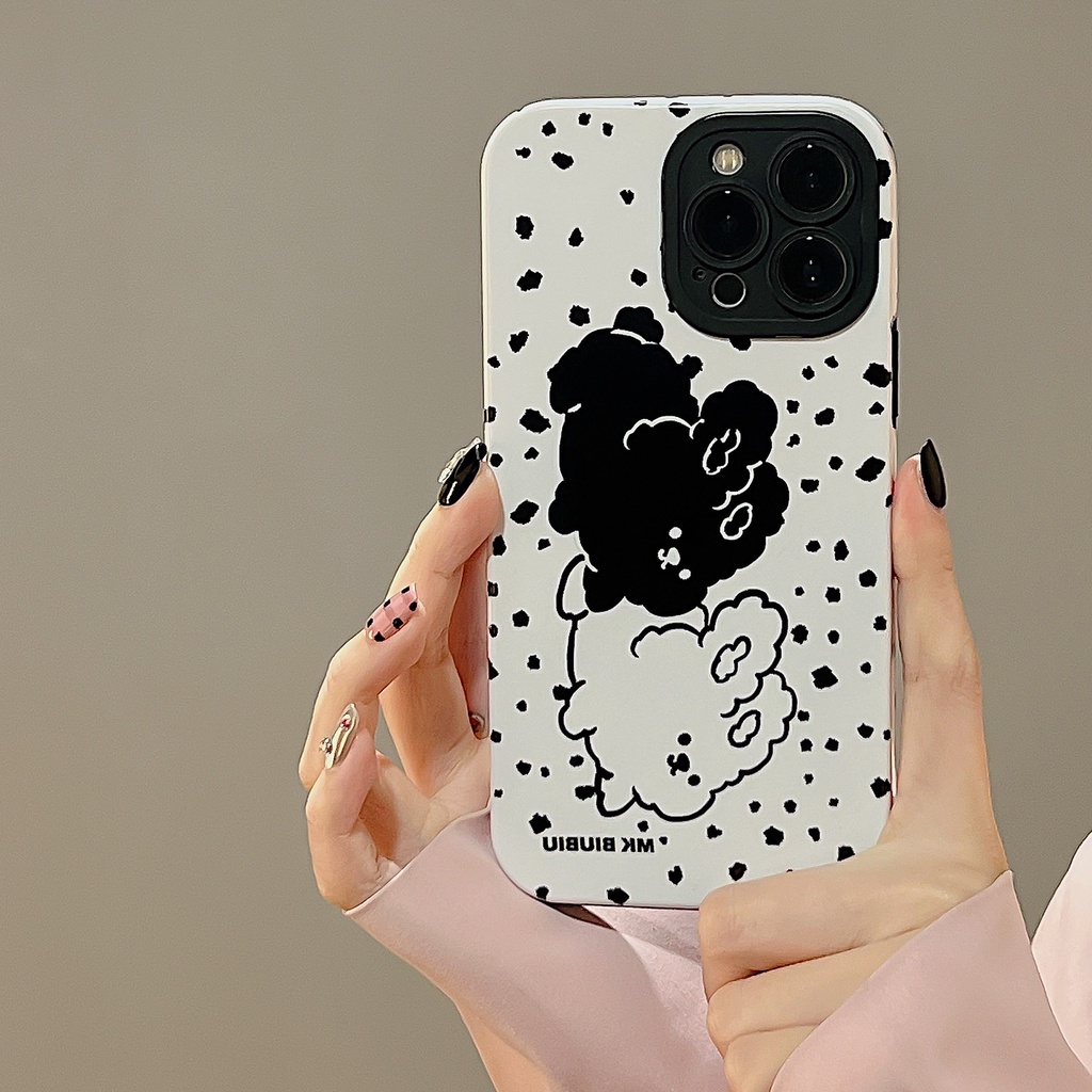 Ốp Điện Thoại PC Cứng In Hình Thỏ Hoạt Hình Dễ Thương Cho iPhone 11 13 12 14 Pro Max