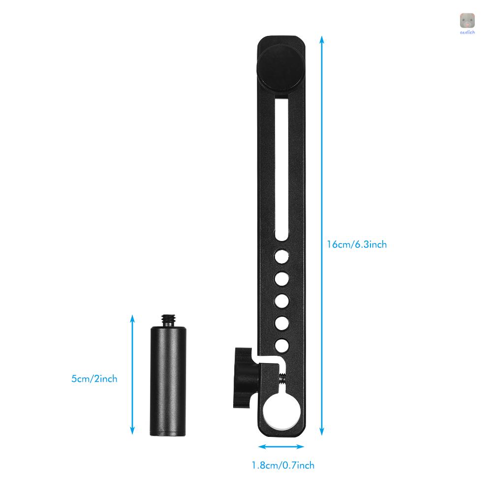 Cánh Tay Nối Dài Trục 1 / 4 Inch Bằng Hợp Kim Nhôm Cho FeiyuTech AK Series AK4000 AK2000