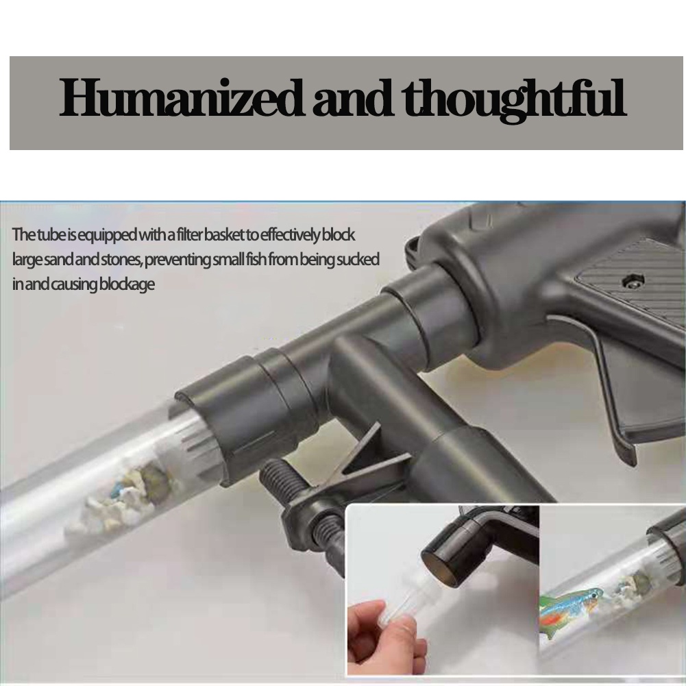 Máy Hút Bụi Vệ Sinh Bể Cá 6 Trong 1
