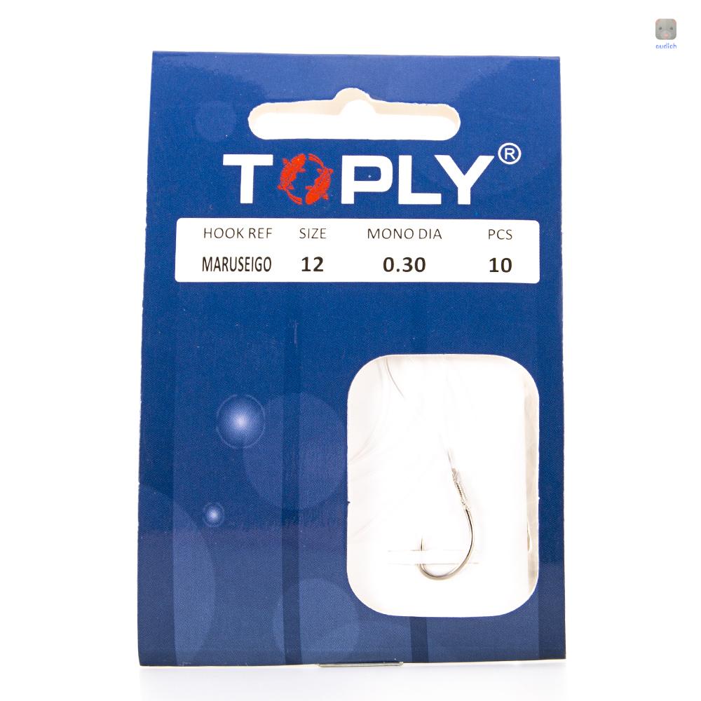 Set 10 Lưỡi Câu Cá Bằng Thép Cacbon