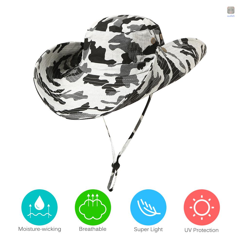 Mũ Tai Bèo Rộng Vành Thoáng Khí Họa Tiết Rằn Ri