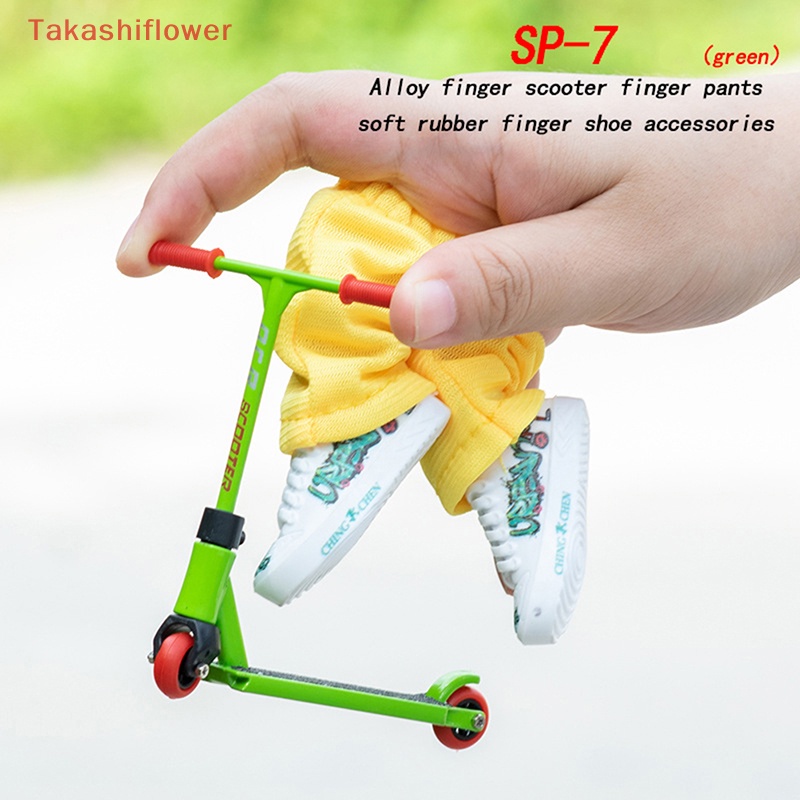 Bộ Ván Trượt Ngón Tay Mini Kèm Quần Và Giày Đồ Chơi Quà Tặng