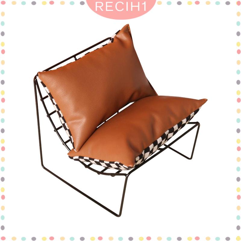 Mô Hình Ghế Bập Bênh Mini Bằng Hợp Kim Tỉ Lệ 1 / 12 Dùng Trang Trí Nhà Búp Bê