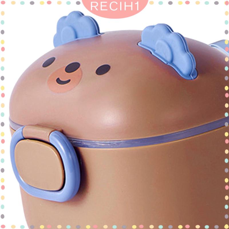 Hộp Đựng Sữa Bột / Thức Ăn Em Bé Có Giá Đỡ Niêm Phong Tiện Dụng Mang Theo Du Lịch