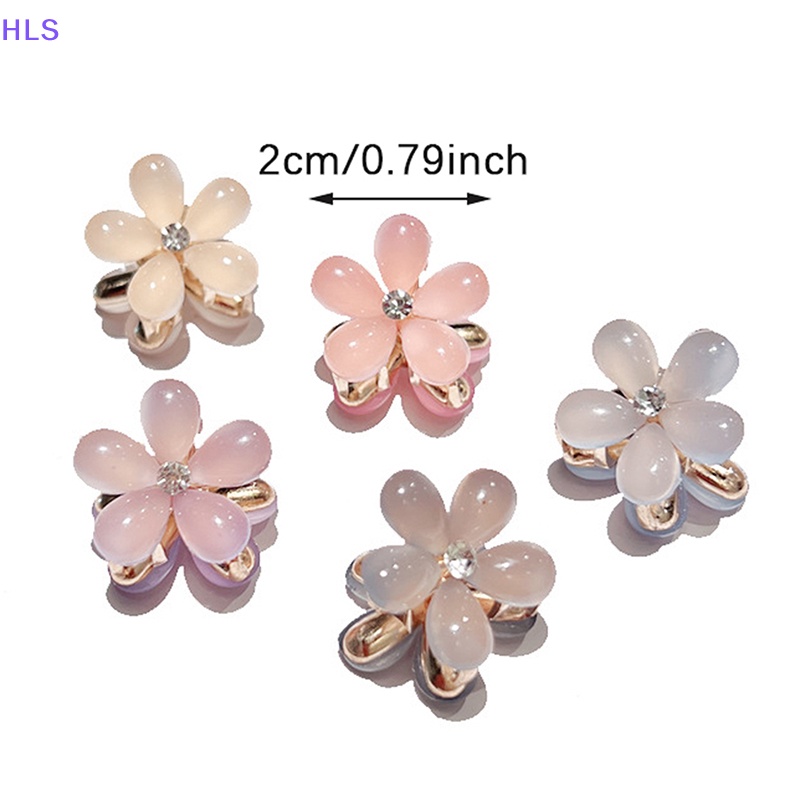 Bộ 2 Kẹp Tóc Hai Mặt Đính Đá Pha Lê Bằng Hợp Kim Thời Trang Mùa Hè Cho Nữ