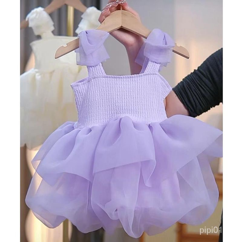 Đầm Công Chúa Pettiskirts Nhỏ Hai Dây 2023 Cho Bé Gái cxb Pici01.vn5.18