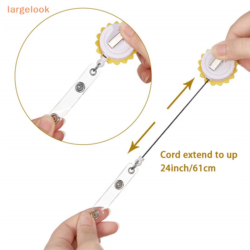 Giá Đỡ Thẻ ID / Tài Liệu Hình Hoa Hướng Dương Dễ Sử Dụng