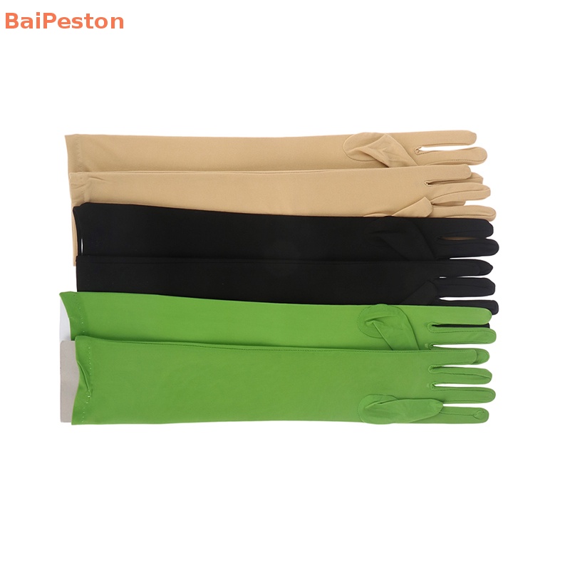 Găng Tay Cô Dâu Dài 45cm Sang Trọng