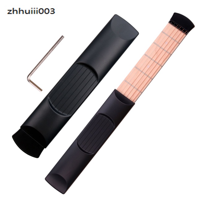 Zhihui Dụng Cụ Luyện Tập Ghi Ta Bỏ Túi 4 / 6 Phím Nhỏ Gọn Tiện Dụng