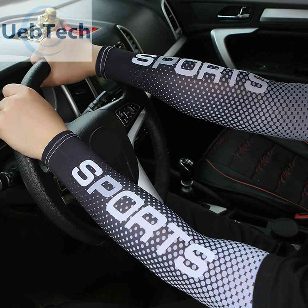 1 Cặp Vỏ Bọc Tay Áo Chống Nắng Dùng Chạy Xe Đạp Tiện Dụng