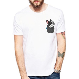Newdiy tee ngộ nghĩnh ngón giữa boston terrier yorkie fu pocket áo thun tee 952482