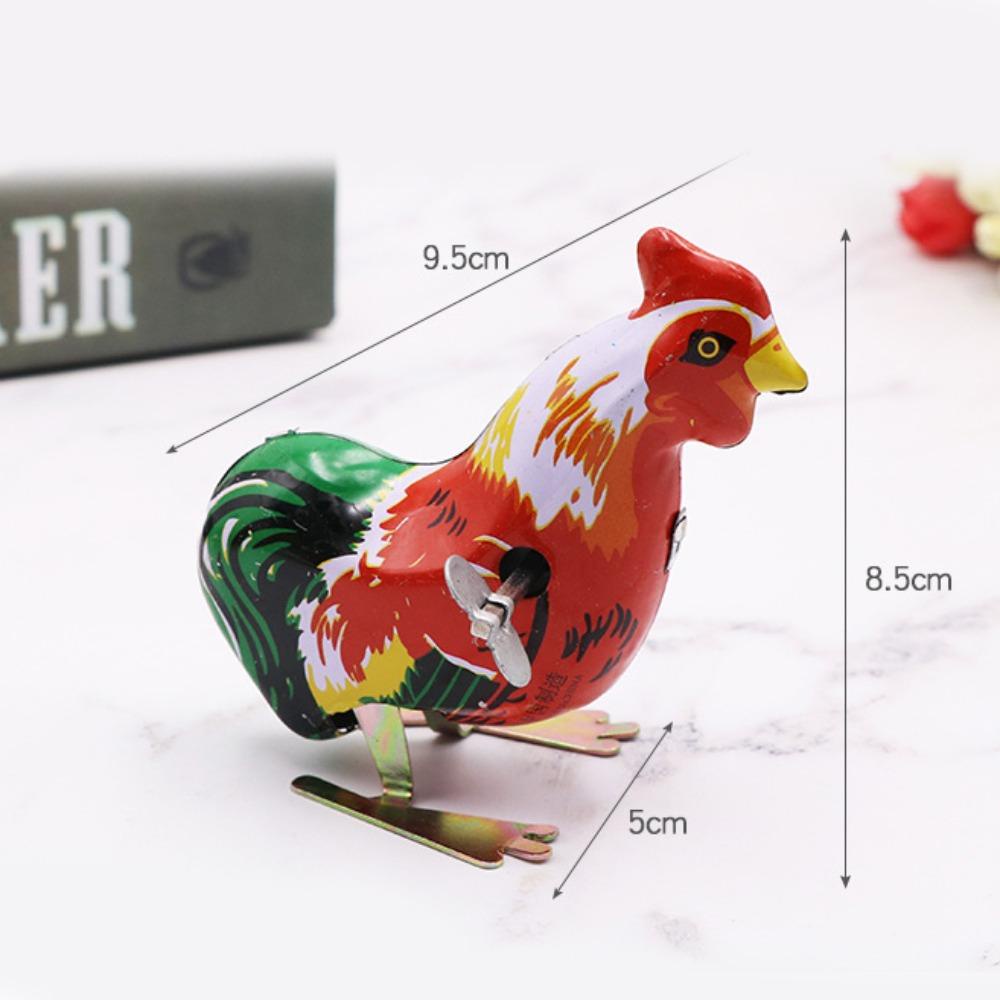 Aaron1 Đồ Chơi Con Ếch Lên Dây Cót Bằng Sắt