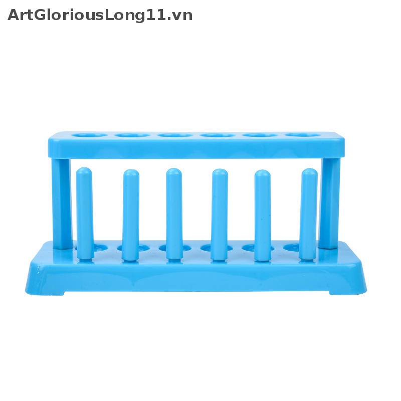 Giá Đỡ Ống Nghiệm Bằng Nhựa Màu Đỏ Chuyên Dụng Cho Phòng Thí Nghiệm / Trường Học