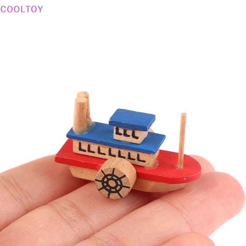 Thuyền Ferry Mini Tỉ Lệ 1: 12 Trang Trí Nhà Búp Bê