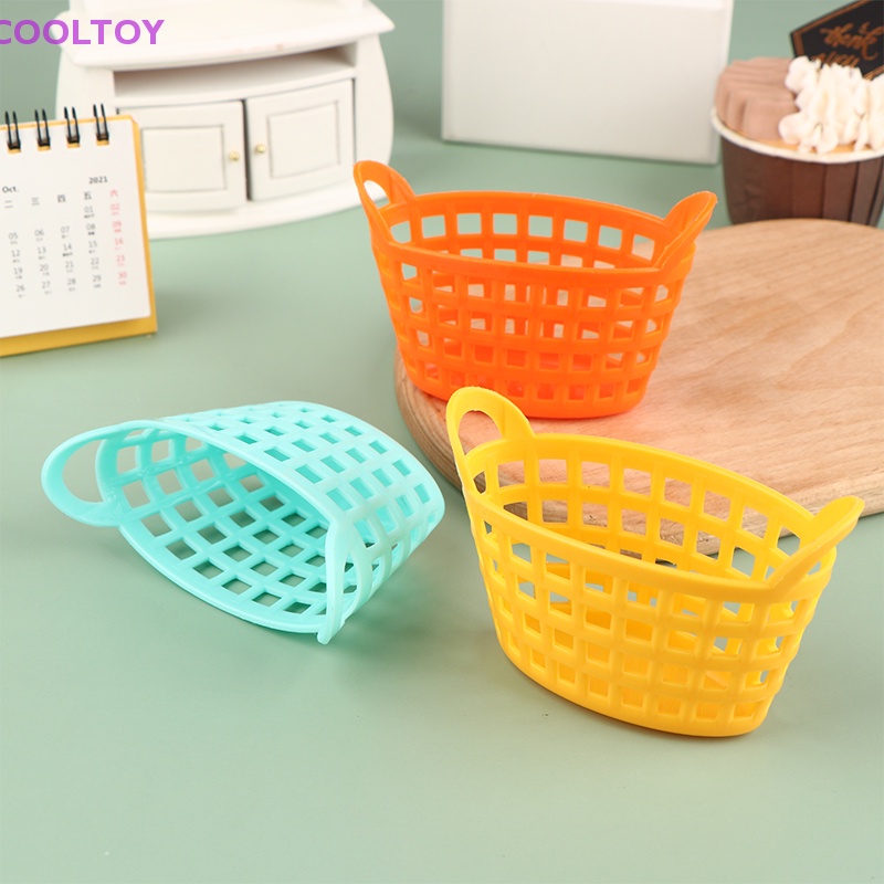 1 Giỏ Đựng Trái Cây / Rau Củ Quả Dùng Cho Nhà Búp Bê