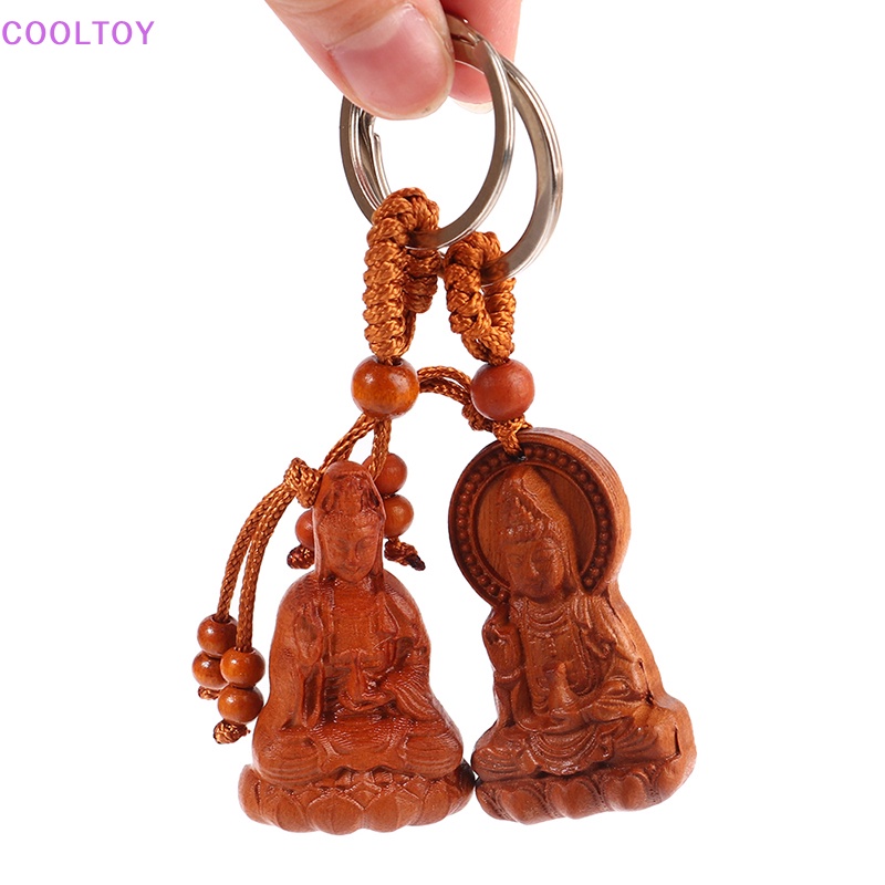 Cooltoy Mahogany Móc Chìa Khóa Khắc Ba Chiều Quà Tặng Trang Sức Cho Nam Và Nữ