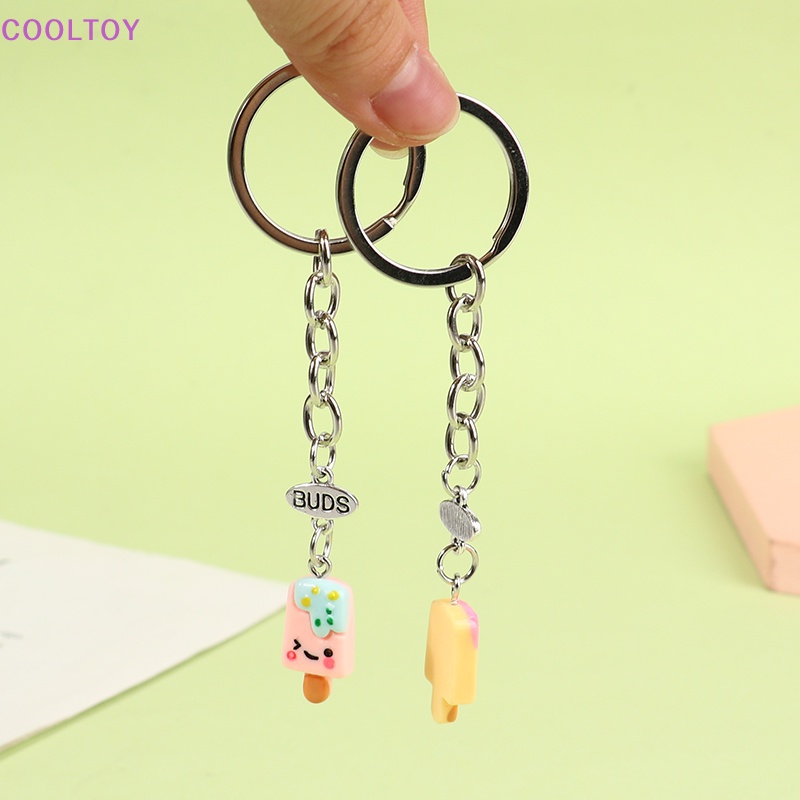 Cooltoy Móc Khóa Hình Bánh Kem / Trà / Kẹo / Món Tráng Miệng Handmade Dễ Thương Dành Cho Nữ