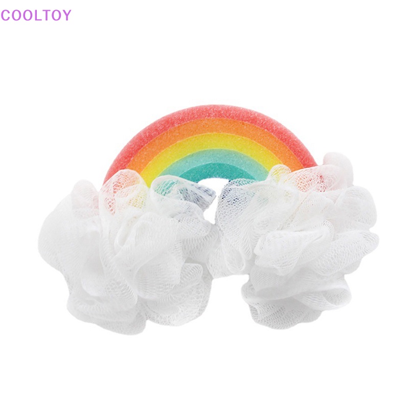 Bông Tắm Xơ Mướp Làm Mát Hình Giọt Nước Mưa Tiện Dụng