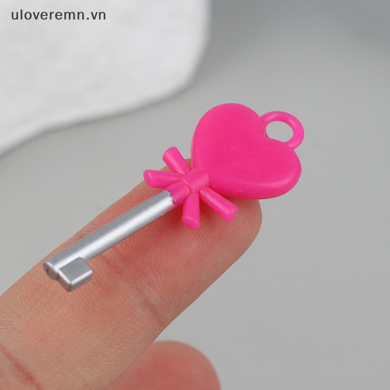 Set 10 Chìa Khóa Mini Trang Trí Nhà Búp Bê