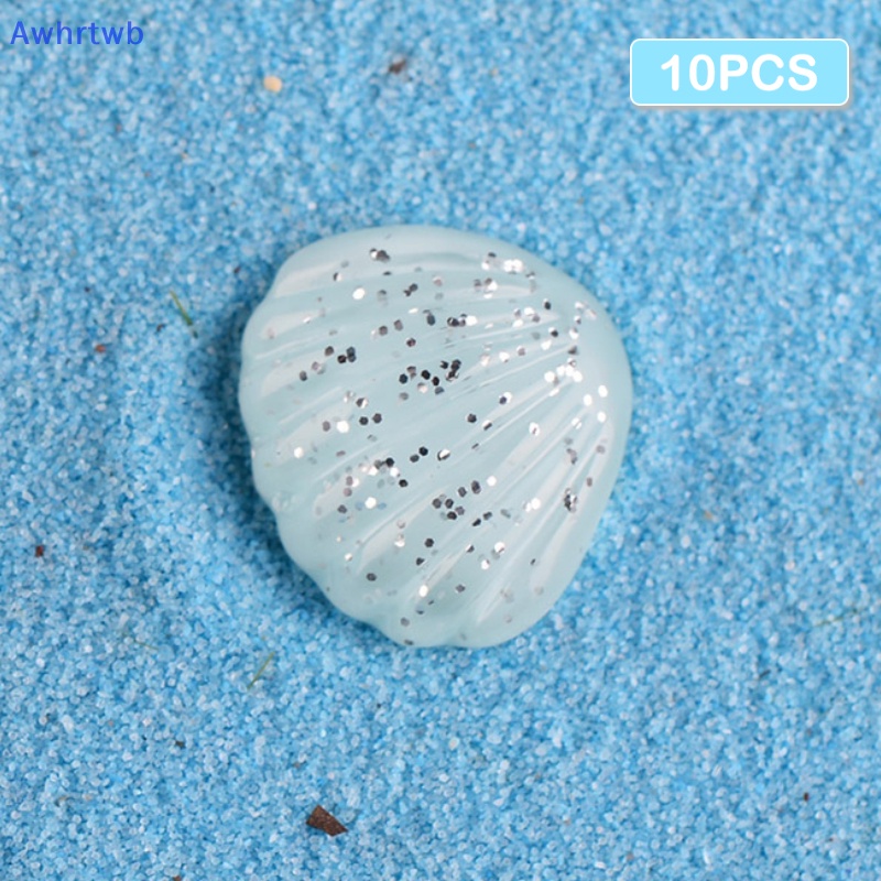 Set 10 Mô Hình Động Vật Biển Trang Trí Bể Cá Mới