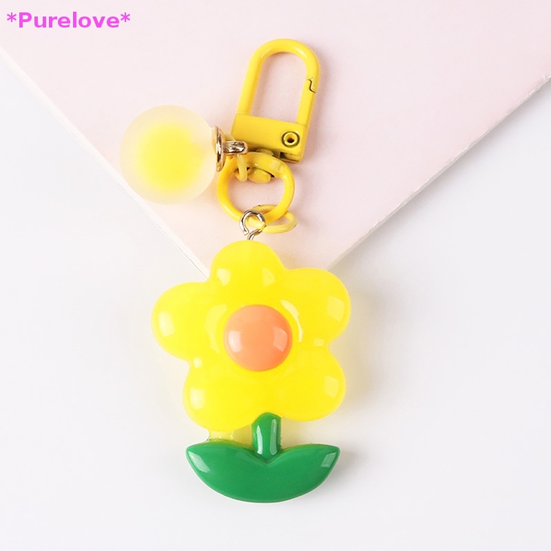 Móc Chìa Khóa Hình Bông Hoa Xinh Xắn Mới