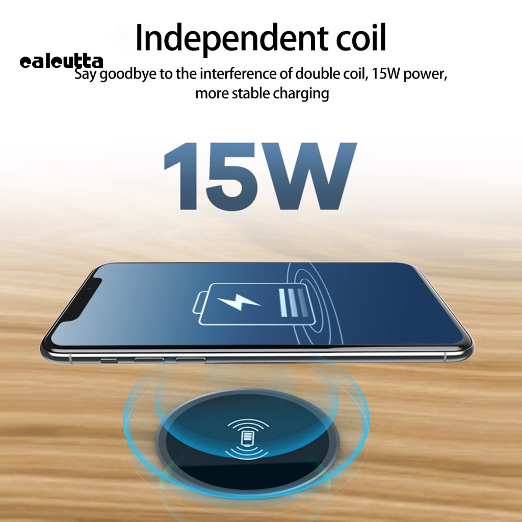 1 Bộ Đế Sạc Không Dây An Toàn Cho Đồ Nội Thất Để Bàn