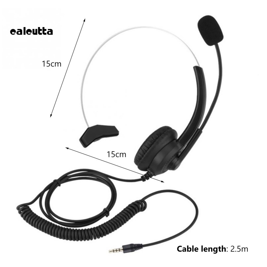 Tai Nghe Chống Ồn Xoay Được 3.5mm 2.5mm RJ9