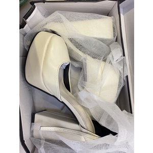 Giày cao gót Barbie da lì đế vuông gót cao 9/12 cm êm chân MS03