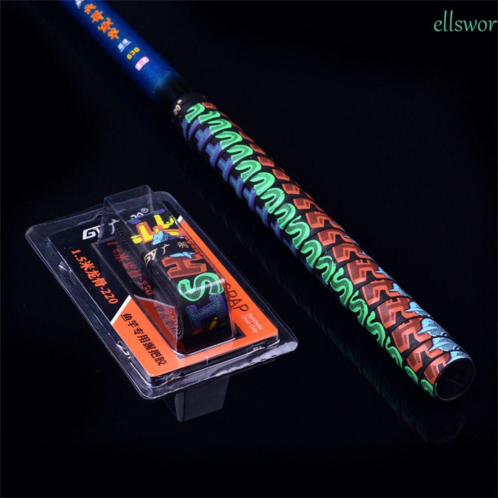 Dây Quấn Tay Cầm Cần Câu Cá 1.5m Chống Trượt Thấm Hút Mồ Hôi Màu Sắc Rằn Ri