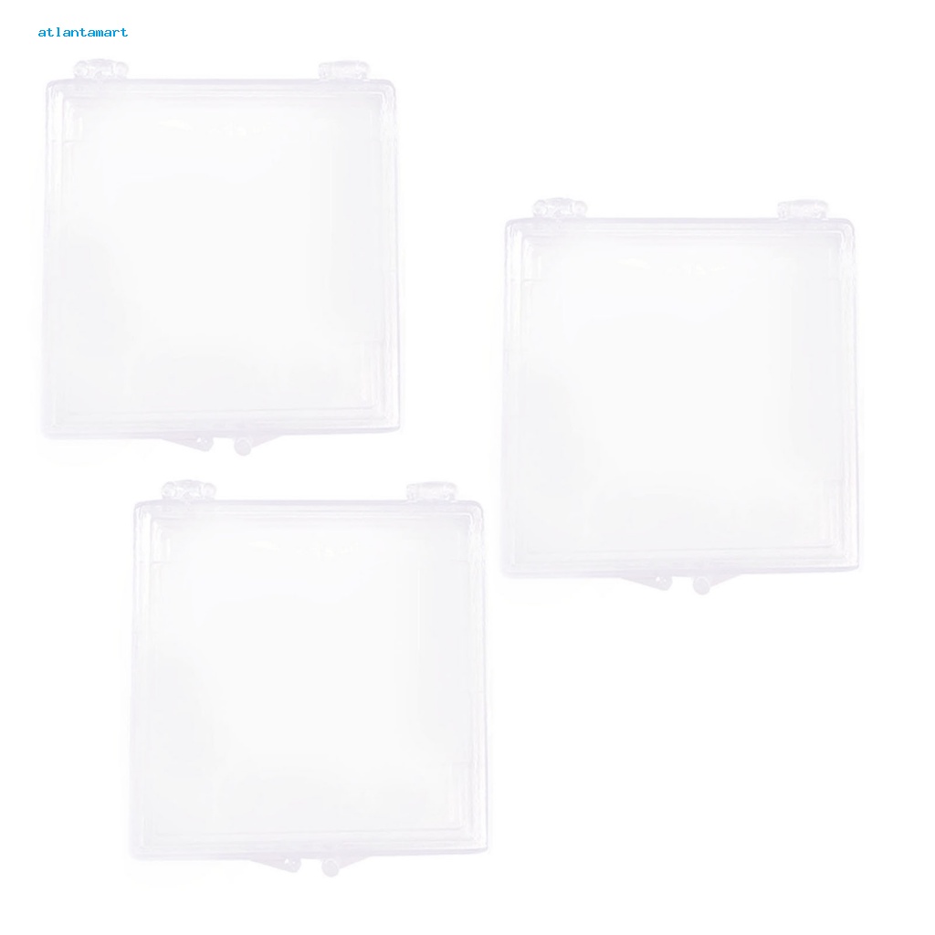 Túi Đựng Đồ Dùng Cao Cấp Tiện Dụng| Set 3 Hộp Đựng Móng Tay Giả Trong Suốt Dày Dặn