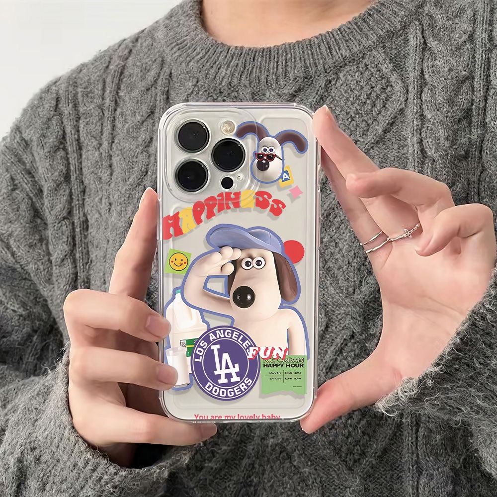 ✅Ốp Điện Thoại Dẻo Họa Tiết Chú Chó Dễ Thương Chống Sốc Cho iPhone12 11 HB0Q 7813 6In14Promax