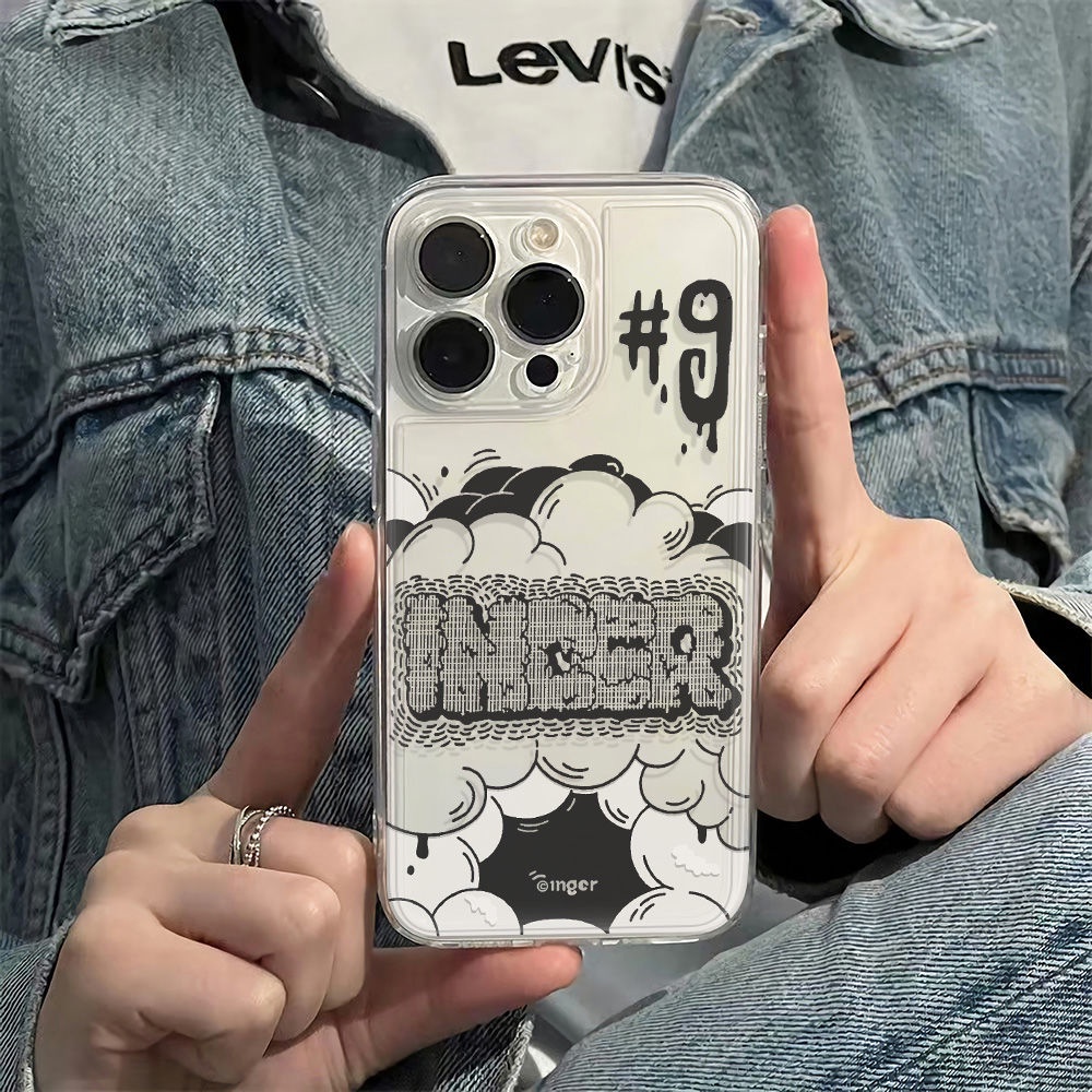 ✅Ốp Điện Thoại Dẻo In Chữ Tiếng Anh Đơn Giản Chống Sốc Cho Iphone 78 max14pro 1213 6In Plus 11 PYF8