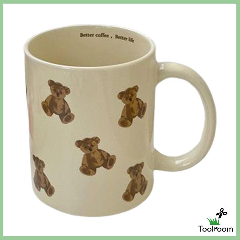 Cốc Sứ Uống Trà Có Tay Cầm Tiện Dụng Cho Nhà Bếp