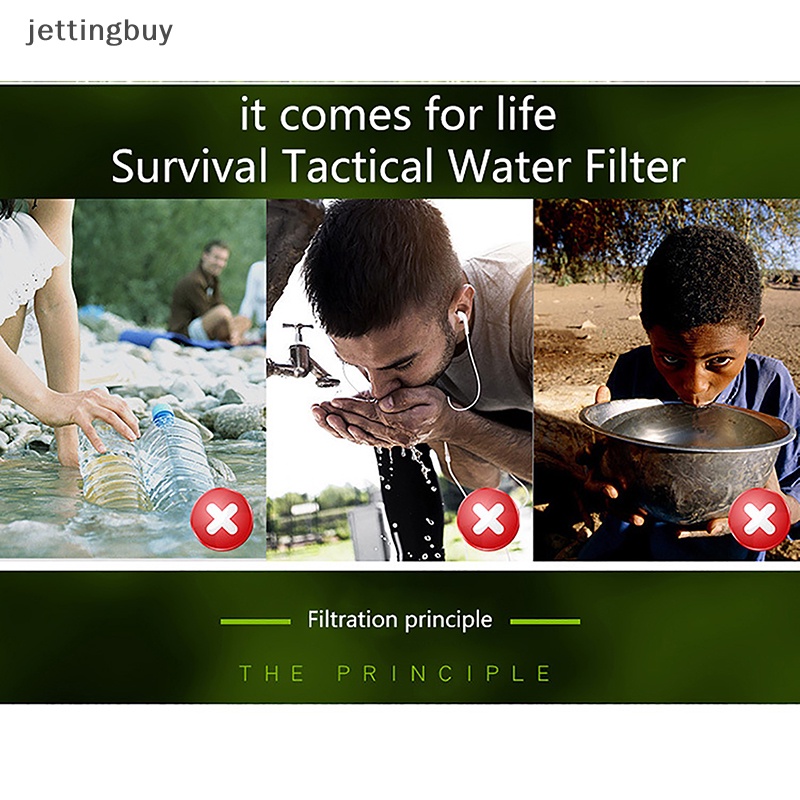 Ống Hút Lọc Nước Mini Bằng Sợi Carbon Cho Hoạt Động Ngoài Trời