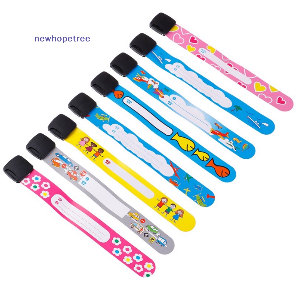 Set 4 Vòng Đeo Tay Chống Lạc An Toàn Cho Bé Màu Sắc Ngẫu Nhiên