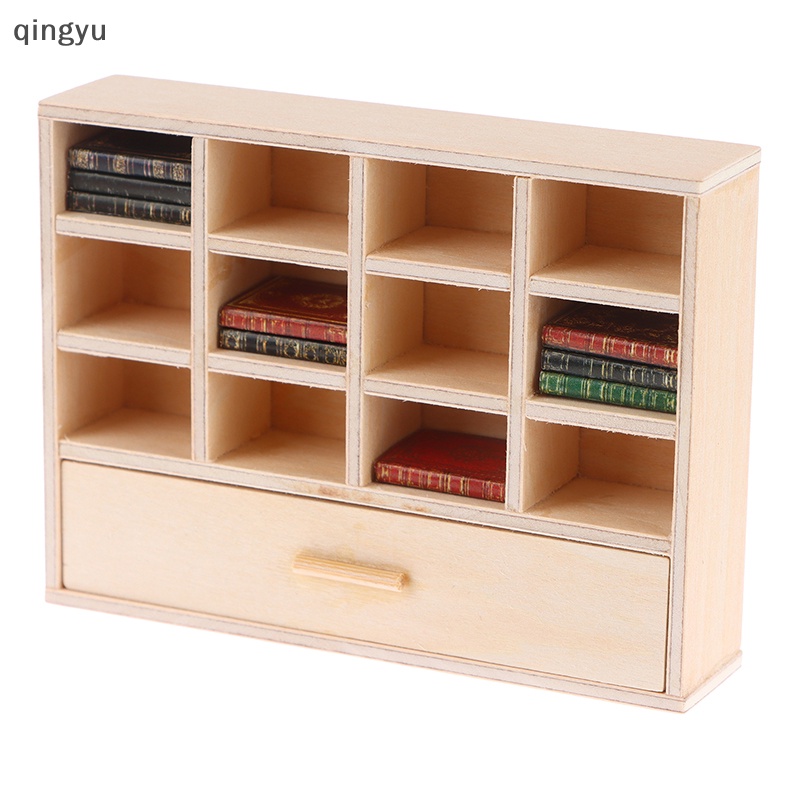 Mô Hình Kệ Sách / Tủ Kéo 1: 12 Dùng Để Trang Trí Nhà Búp Bê