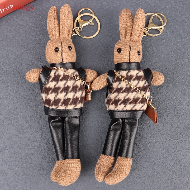 [ErudingV] Móc Khóa / Ba Lô / Túi Xách Hình Thỏ Nhồi Bông Hoạt Hình Quà Tặng Trẻ Em [Mới]