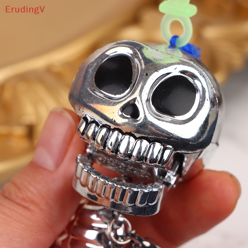 Mô Hình Đầu Lâu Joker Dây Kéo Độc Đáo Trang Trí Tiệc Halloween