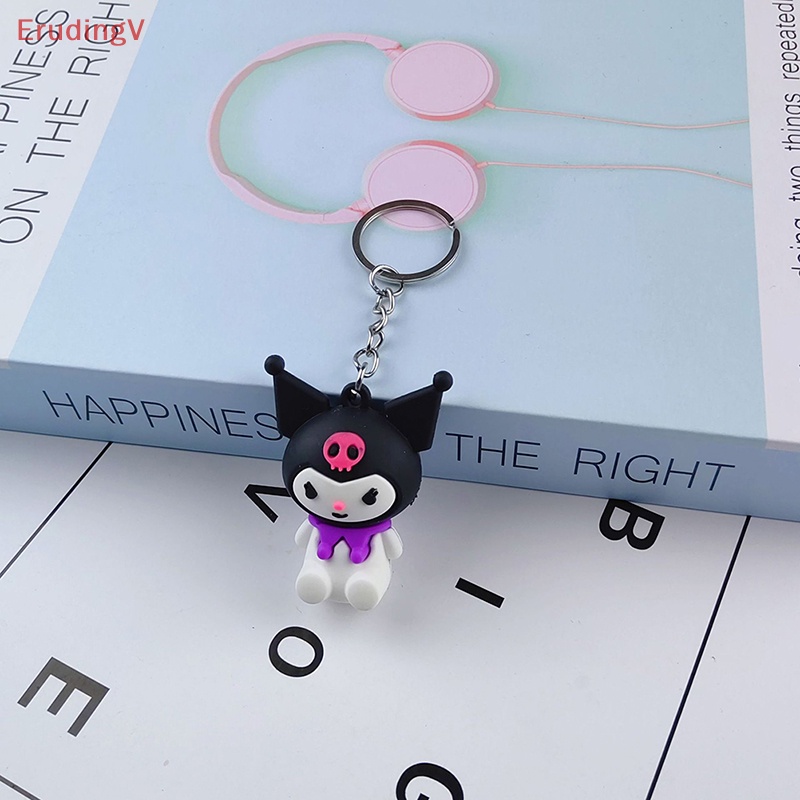 Móc Chìa Khóa [ErudingV] Kuromi Hello Kitty My Melody Girl Dễ Thương Bằng Nhựa Resin Nhỏ Gọn Dành Cho Cặp Đôi [Mới]