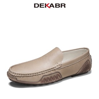 Giày lười da handmade thời trang cho nam size 36-48