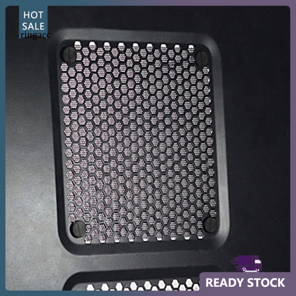 Rga Set 5 Tấm Lọc Quạt Làm Mát Chống Bụi Chống Ăn Mòn Thiết Kế Lỗ Tổ Ong Độ Bền Cao Có Thể Giặt Rửa Cho Nhà Ở