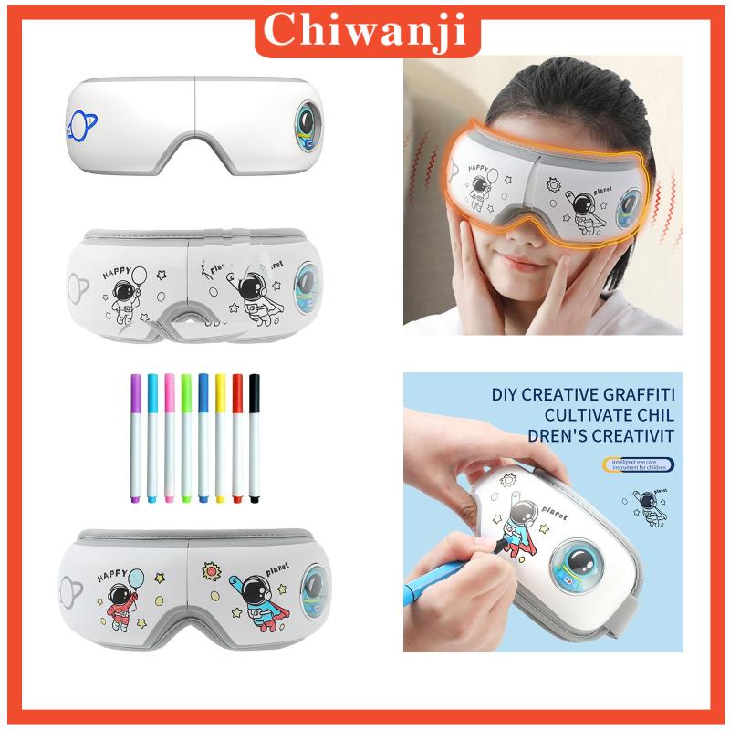 Máy Mát Xa Mắt Kết Nối Bluetooth Có Thể Sạc Lại Tiện Dụng Cho Bé