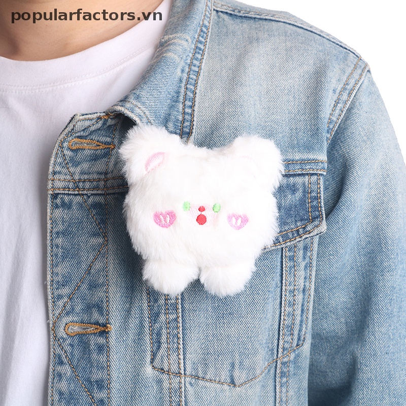 [Phổ Biến] Ghim Cài Áo / Túi Xách Hình Gấu Bông Hoạt Hình Dễ Thương Mới [VN]