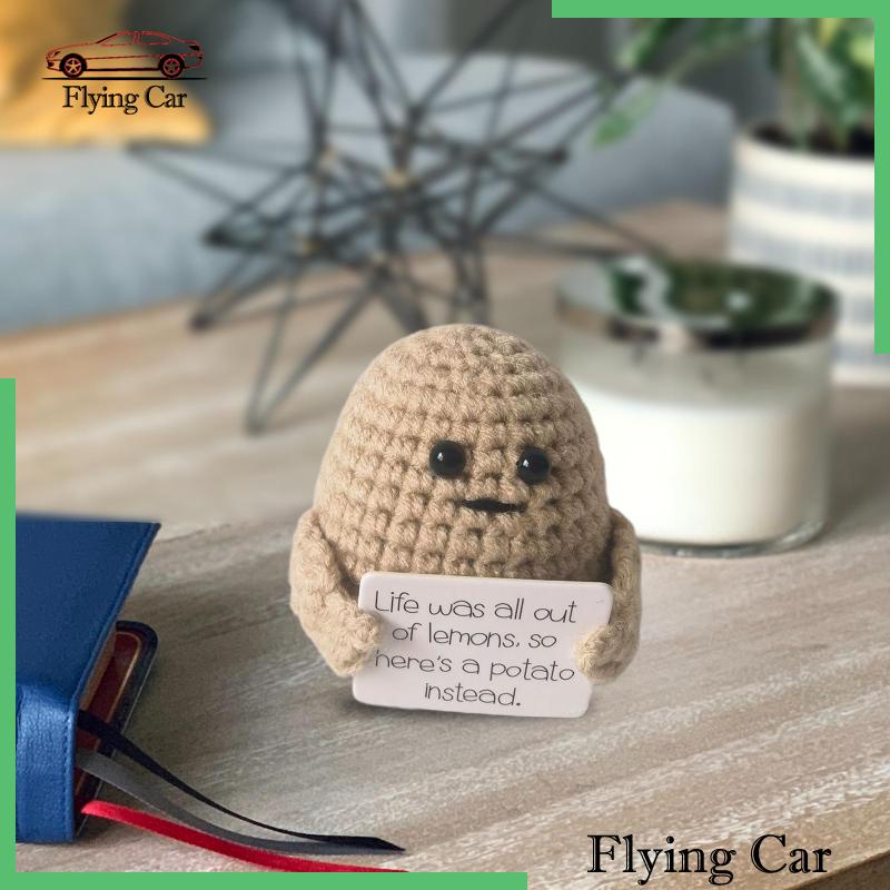 Búp Bê Đan Len Hình Khoai Tây Chiên Vui Nhộn Dùng Làm Quà Tặng / Phòng Ngủ / Văn Phòng / Tiệc Tùng Lzdj