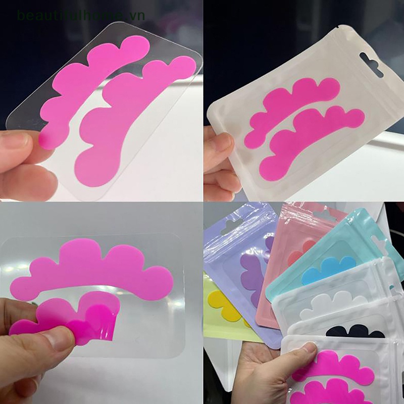 1 Cặp Miếng Dán Hỗ Trợ Uốn Mi Giả Chống Nếp Nhăn