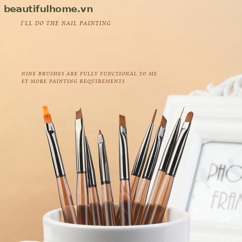 1 Cọ Vẽ Móng Tay Nghệ Thuật Bằng Acrylic